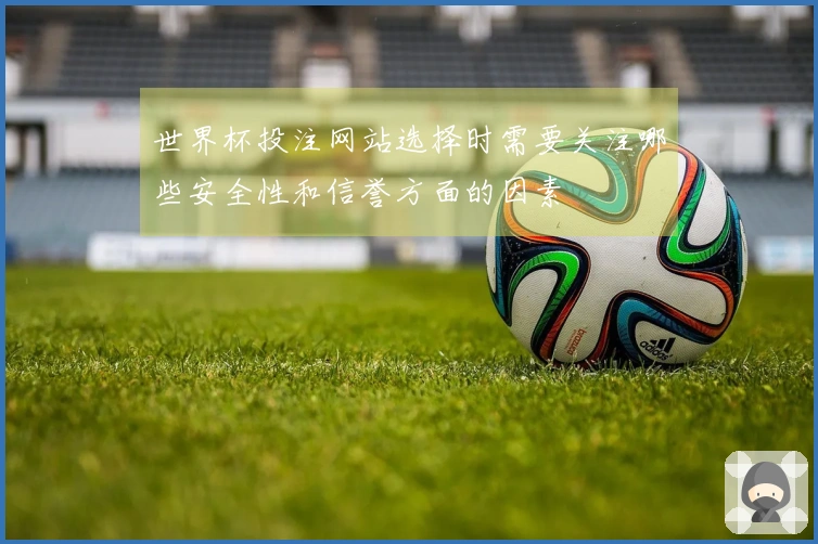 世界杯投注网站选择时需要关注哪些安全性和信誉方面的因素