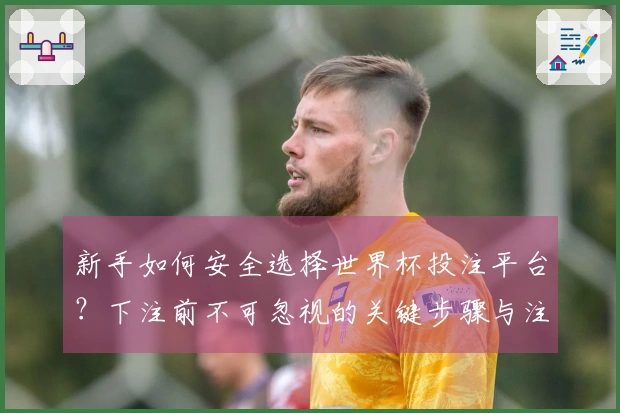 新手如何安全选择世界杯投注平台？下注前不可忽视的关键步骤与注意事项